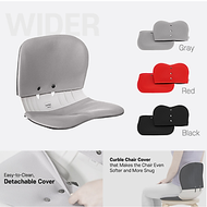 [CHÍNH HÃNG ABLUE] Vỏ bọc chống bẩn dành cho ghế chỉnh dáng Cover Curble Wider. Hàng nhập khẩu Hàn Q