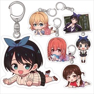 Rent Girlfriend Rent-A-Girlfriend Third Season Rent-A-Girlfriend Keychain Kinoshita Kazuya Mizuhara 