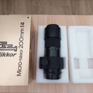 Nikon Micro-Nikkor Ais 200mm F4