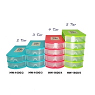 Belihappy 2/3/4/5 Tier Good Quality Multipurpose Plastic Office Supplies Stationery Drawer/ Drawer Organizer