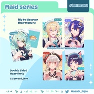 Photocard HSR Genshin Merch Maid Series