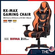 THE RX-MAX Gaming Chair with 4D Armrest Professional Design Adjustable Backrest- 2 years warranty