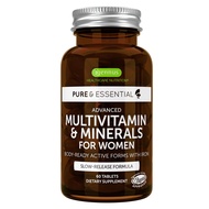 Methylated Women's Multivitamin, Methylated Folate for MTHFR, Clean Label & Vegan, with Iron, Non-GM