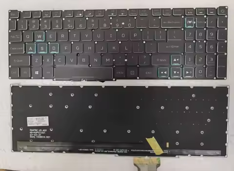 US Blue keys Backlight Keyboard For Acer Nitro 5 AN515-56 AN515-57 AN515-45 Predator Helios 300 PH31