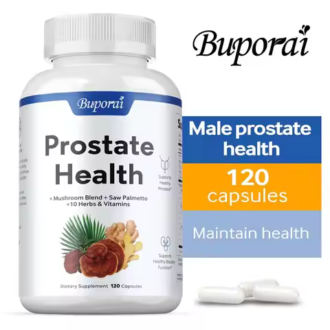 Prostate Health - Support Prostate and Heart Health, Enhance Immunity, Antioxidant, Scavenger Free R