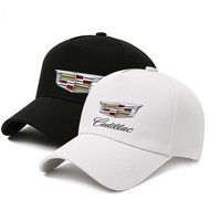 Cadillac Logo Baseball Cap Outdoor Sun Hat Work Pure Cotton Doodle For