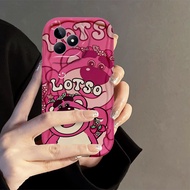 Raimondo Casing Ponsel Pola Kartun Krim Casing Lembut Niche Lucu Cocok Untuk REALME C2 C11 REALME C5