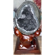[Sg Shipping] Collector Collection Green Amethyst Dragon Dinosaur Egg Fortune Money Pocket Crystal C