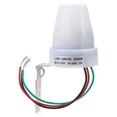 AC110-220 Adjustable Street Light Photoswitch Photocell Sensor Switch Automatic On Off Photo Control