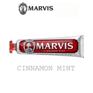 Marvis Toothpaste  Smokers Whitening Toothpaste Cinnamon Mint  Marvis Tootpaste 85ml
