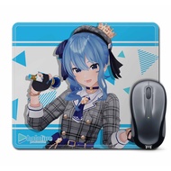 Hoshimachi SUISEI Basic anime gaming Mouse pad - HOLOLIVE JP Rubber material
