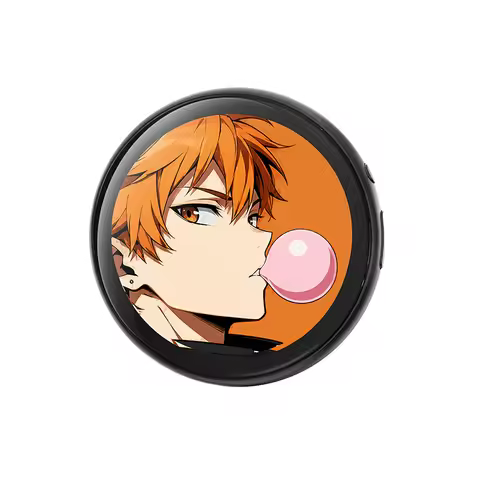 Electronic Touchscreen Badge Divoom Emodo Touchscreen Electronic Badge Customizable Dynamic Photo Di