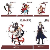 Standee Anime Angels of Death Mica model Rachel Isaac Foster study desk decoration gift Anime Fan Sa