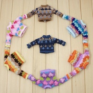 Blyth Doll Colorful Sweater Toy Clothes Outfits