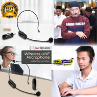 COD TaffSTUDIO Wireless UHF Call Center Mic with Transmitter / mic imam mesjid terbaik wireles karao