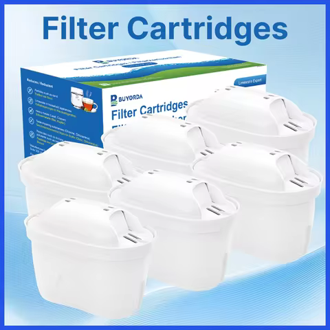 Alkaline Pitcher Water Filter Cartridge Replacement Universal Fit 7 Stage Filtration Water Alkalizer