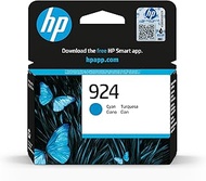 HP 924 Genuine Original Cyan Printer Ink Cartridge Works with HP OfficeJet Pro 81xx All-in-One Serie