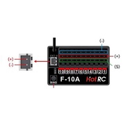 [qwolqn] 2.4GHz RC Receiver Practical Remote Controller Receiver for RC Tank Airplane