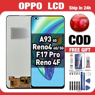 LCD OPPO Reno 4 4G 5G/ 4F/ A93 4G/ F17 Pro Compatible For Original Glass Touch Screen Digitizer