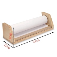Children's Graffiti Easel Drawing Paper Set White Paper Drawing Board Roll Paper Hand Painting Drawi