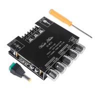 Diitao 50W×2+100W Bluetooth Power Amplifier Board with Subwoofer 2.1 Channel, 12V-24V Audio Power Am