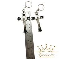GANTUNGAN Benedict Cross Keychain | Benedict Cross Catholic Bag Hanger | Key Accessories
