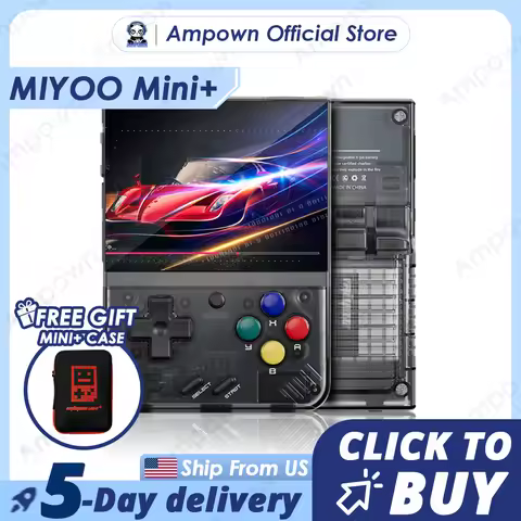 MIYOO Mini Plus Portable Retro Handheld Game Console V2 Mini+ IPS Screen Classic Video Game Console 