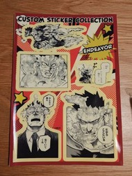 我的英雄學院 MHA Jump Shop 貼紙 Endeavor 奮進人 /安德瓦