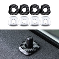 Car Door Lock Pin Knob Cap Cover Trim for BMW X1 F48 X2 F39 2016 - 2022 4Pcs Decoration Sticker Accessories