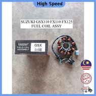 SUZUKI GSX110 FX110 FX125 FUEL COIL ASSY STARTER STATOR FIELD FUSE KOIL MAGNET COIL GSX FX 110 125