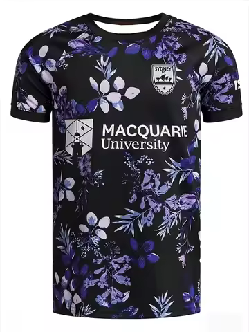 25-26 Australia A-League Sydney FC Match Training GK Football Jersey Autumn Sports Dry Quickly Men's