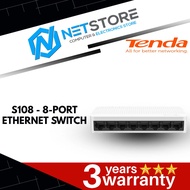 TENDA S108 - 8-PORT ETHERNET SWITCH