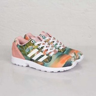 絕版 愛迪達 adidas x The Farm Company 聯名休閒鞋  ZX Flux 女