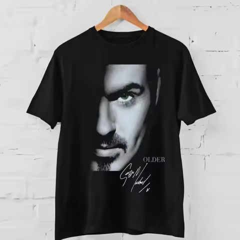 George Michael T Shirt Black Men S 235Xl