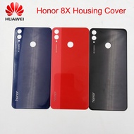 Huawei Honor 8X Back Battery Cover 3D Glass Panel Door Housing Case Replacement Repair Parts For Honor 8 X With Adhesive Sticker