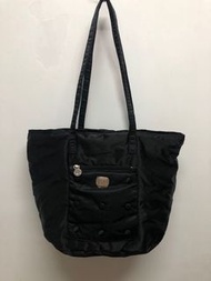 Elle 黑色側孭袋 手袋 包包 tote bag