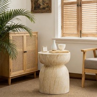 Balcony coffee table art coffee table balcony small table Italian bedside table