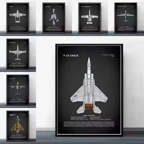 Eurofighter Typhoon The Lancaster Poster Printing, Hanging Picture Home Decoration Wall Art, Modern 
