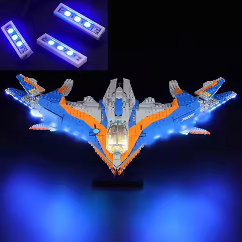 (No LEGO, Just Light) USB Lights Set for LEGO 76286 Guardians of Galaxy: The Mila-no Building Set