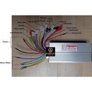 New! Controller Bldc Brushless 48/64V 1000W Motor Listrik