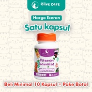 Vitamin Obat Kucing Olive Care Eceran Perkapsul Nafsu Makan Bulu Jamur Diare Flu Pilek Kucing Origin