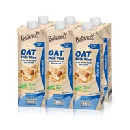 4CARE Balance Oat Milk Plus รสจืด (1000 ml x 12 กล่อง) นมโอ๊ต ผสมน้ำนมอัลมอนด์และน้ำนมข้าวกล้องหอมมะ