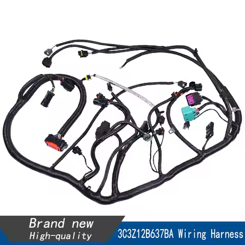 3C3Z-12B637-BA Engine Wiring Harness Compatible with 2003 2004 Ford F250 F350 F450 F550 Super Duty 6