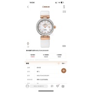 Premium V4 Version Omega Saucer Flying LADYMATIC Bird's Nest Series Ladies Mechanical Watch Nicole K