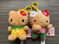 Hello Kitty 夏威夷 曬燶公仔 4‘’鎖匙扣