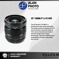FUJIFILM XF 16mm F1.4 R WR Lens For Fujifilm X | Fujifilm Singapore Warranty