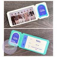 OFFICIAL BTS FASTA 2021 D-12 D-1 CARD TICKET JIN JIMIN JHOPE SUGA RM JUNGKOOK V