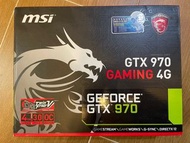 MSI GTX 970 Gaming 4G (have box)