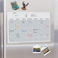 A3 Magnetic Whiteboard Dry Erase Calendar Set Whiteboard Weekly Planner for Refrigerator Fridge Kitc