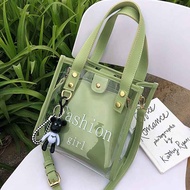 KY/JD  BranNu Summer Transparent Jelly Bag Women2021New Fashionable Korean Style All-Match Messenger Bag Fashionable Por